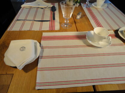 Rósóg Placemats with Vertical Stripe half price sale /only 8 in total left!!!! - Image 12