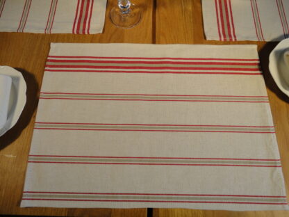 Rósóg Placemats with Vertical Stripe half price sale /only 8 in total left!!!! - Image 11