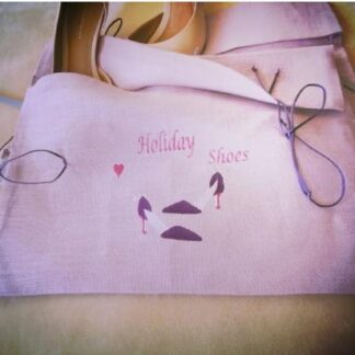 Holiday shoe bag without name.