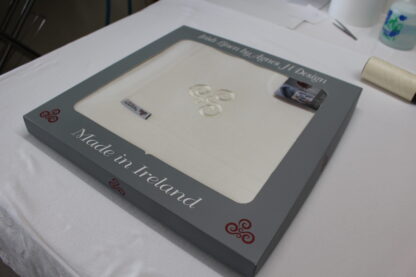 Irish Linen Table Cloths- Since Covid we only make tablecloths as they are ordered. If you wish to have a tablecloth made please contact me by email with your table dimensions and we will give you a price or choose one of the sizes below and we will make it for you. - Image 13