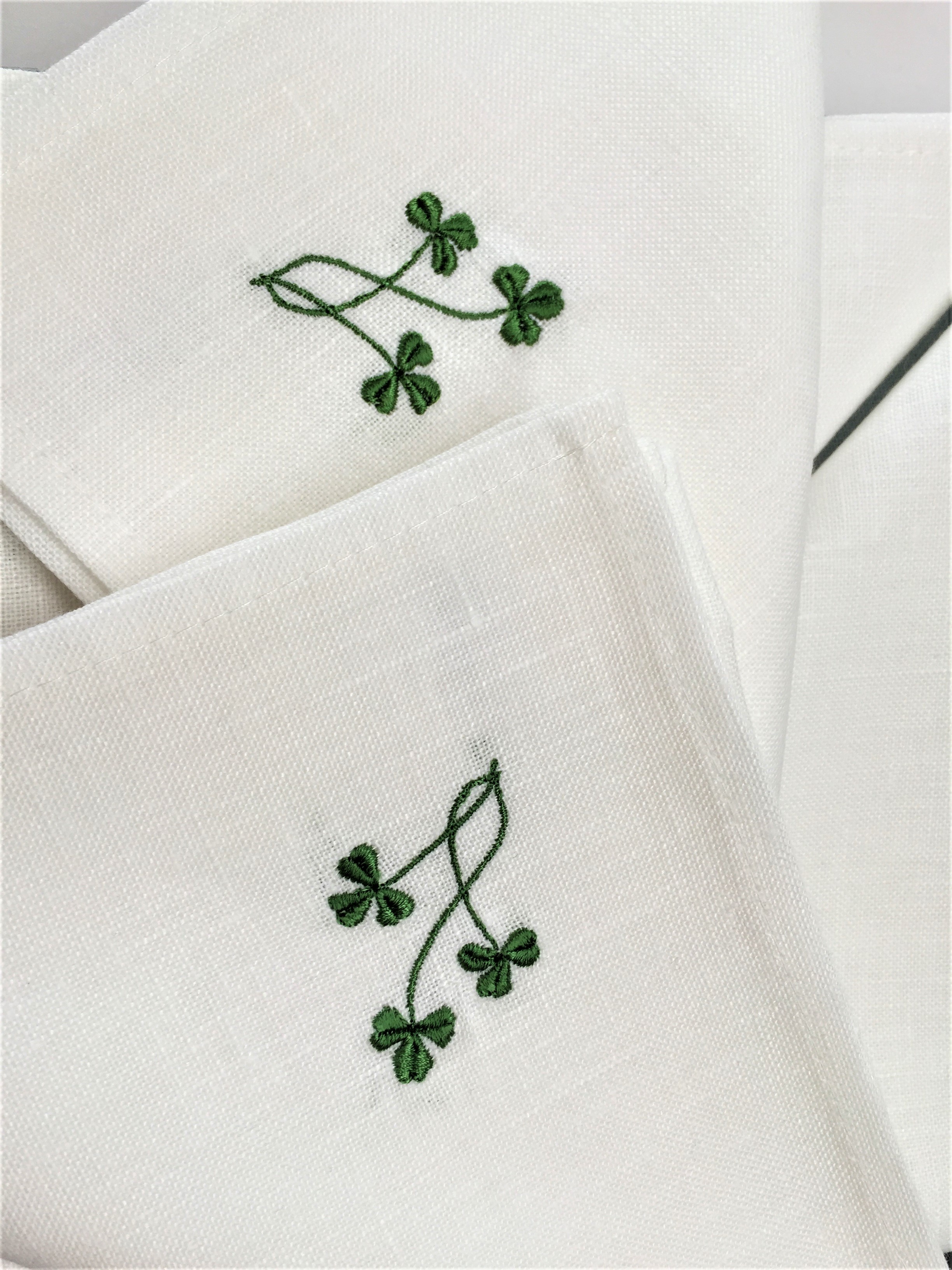 irish linen tablecloth and napkins