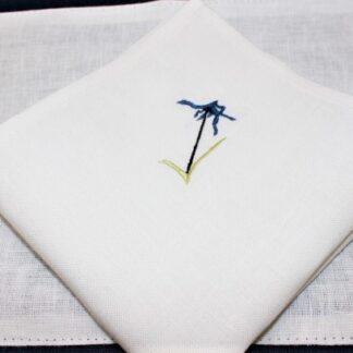 River Daisy Cocktail/ afternoon tea napkins in Irish linen.  Sale