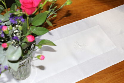 Tree of Life on white Irish linen - Image 6