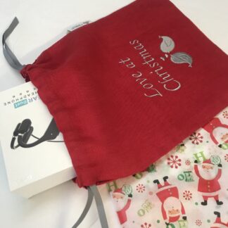 Love at Christmas sustainable gift bag
